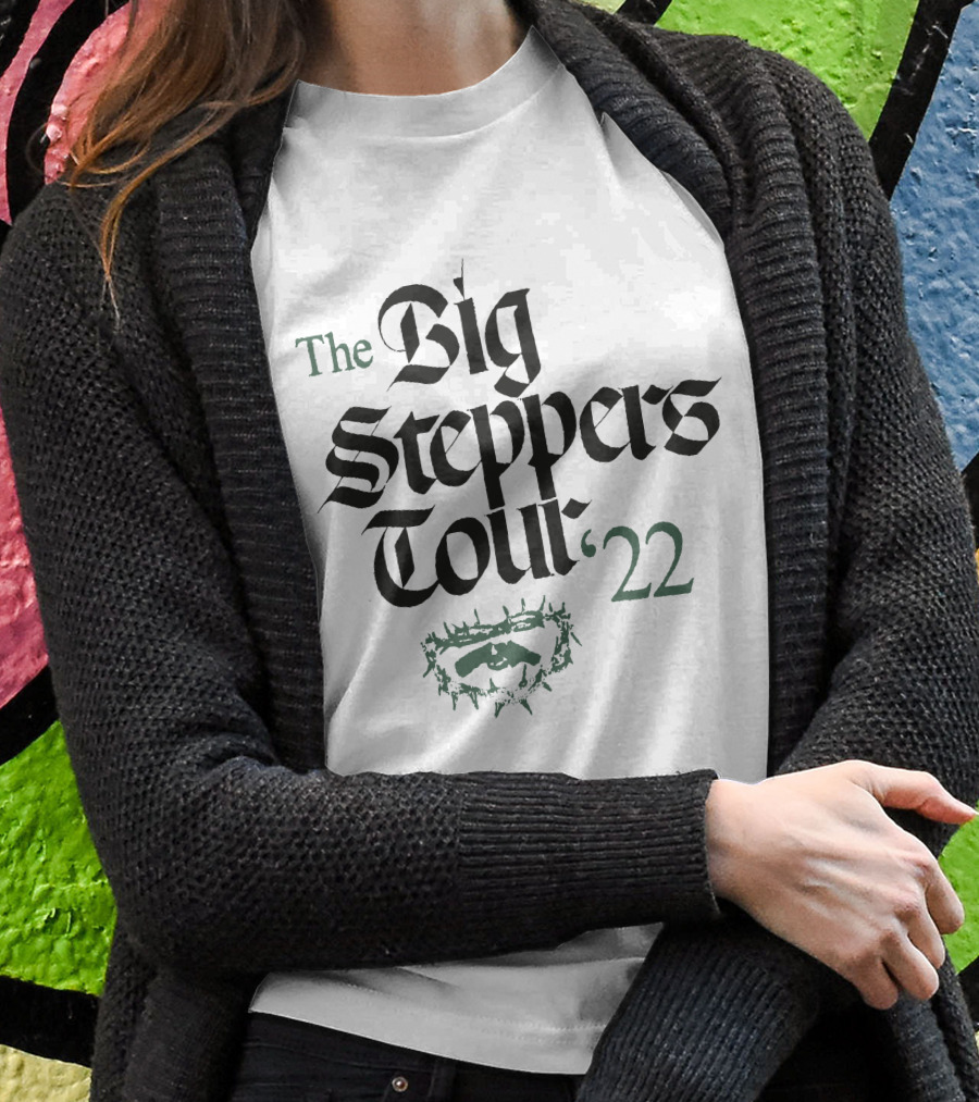 The Big Steppers Tour 22 Off White Shirt