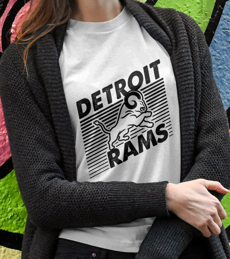 Detroit Rams Jumping Ram Shirt