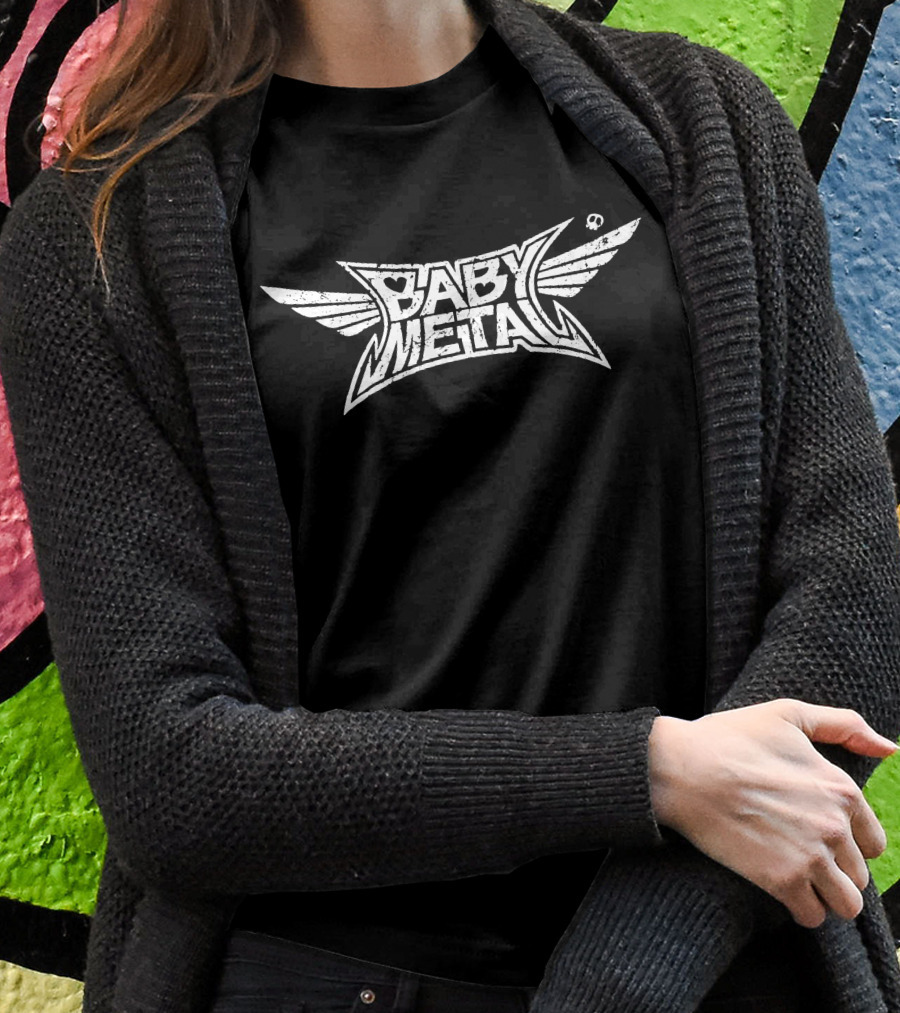 Babymetal Logo Winged Skull Shirt