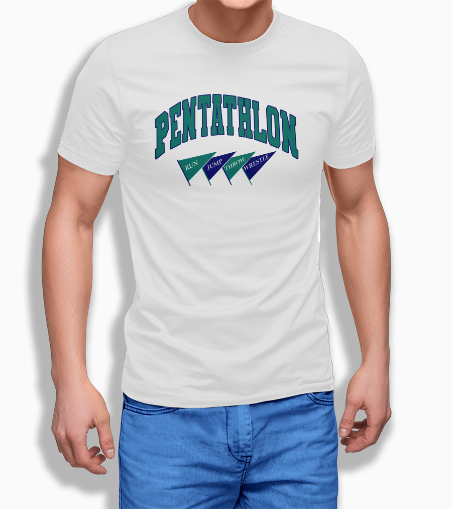 Pentathlon Run Jump Throw Wrestle Shirt