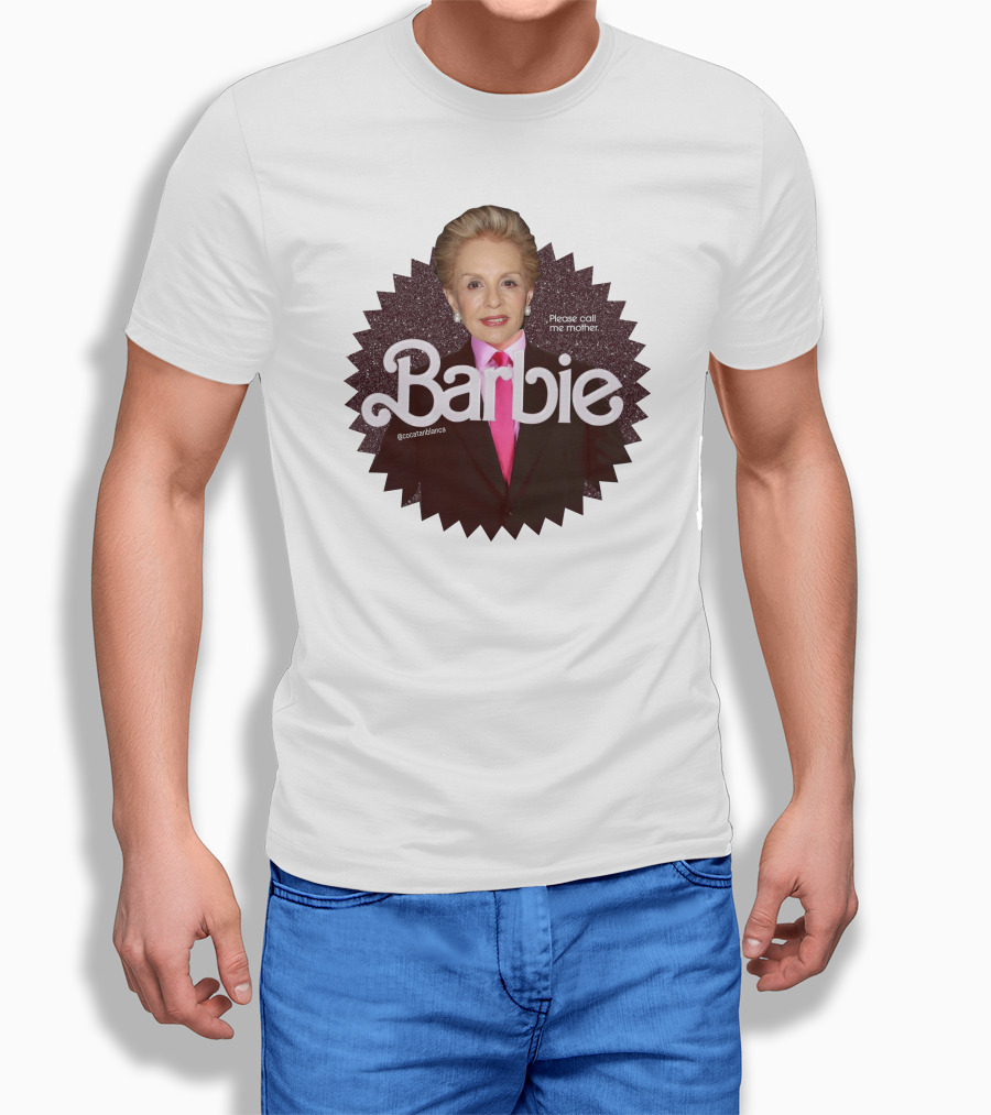 Barbie Please Call Me Mother Barbie Soccerbibanca Shirt