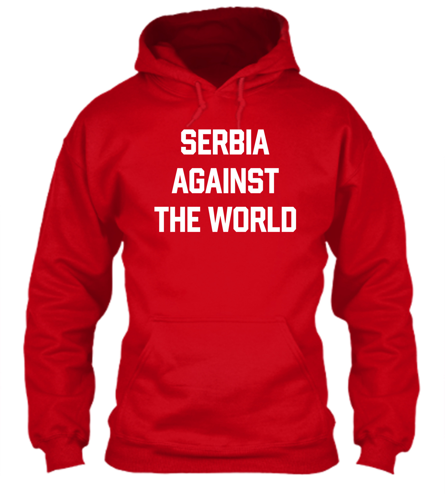 Serbian Football Serbia Against The World Red Passion Shirt