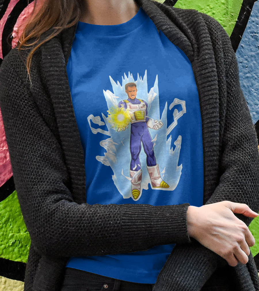 Washington Wizards Daniel Gafford In Dragon Ball Z Shirt