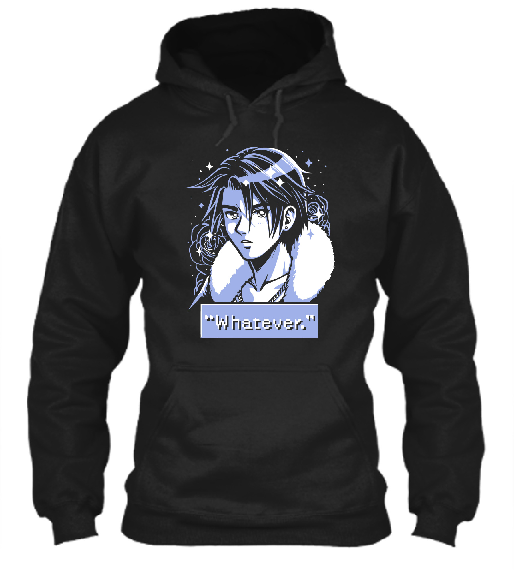 Whatever Squall Super Soft Final Fantasy Style Retro Shirt