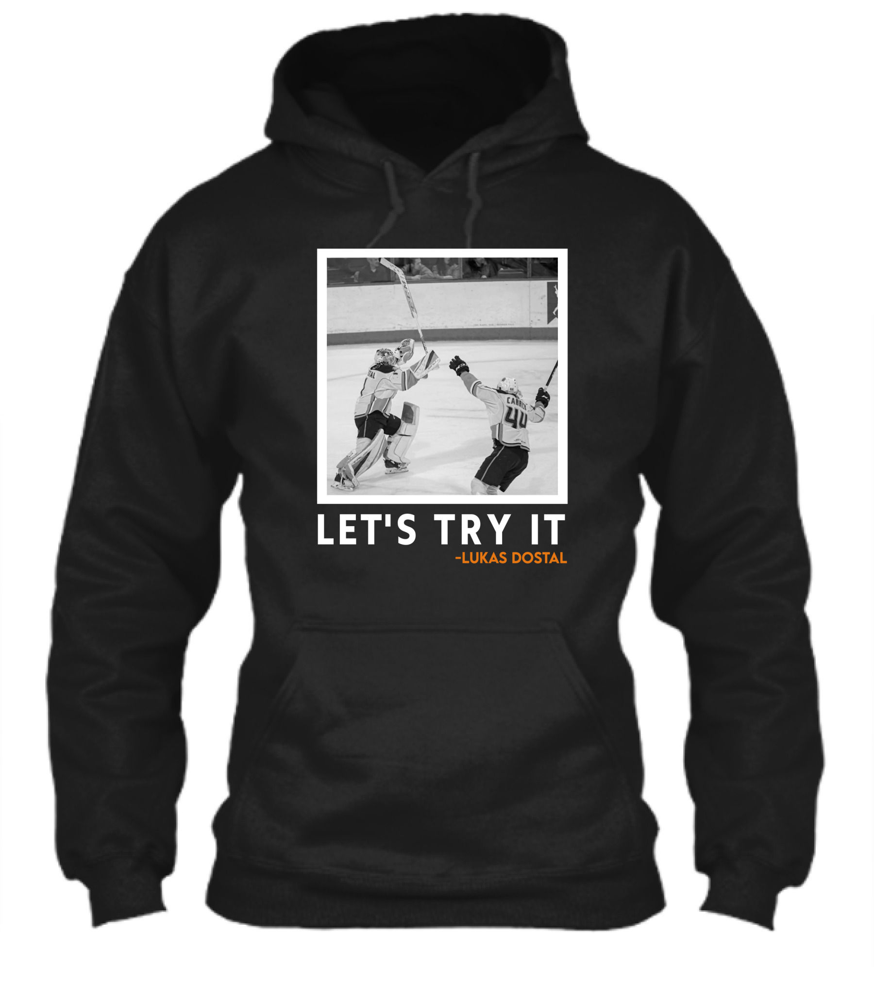 Lets Try It Lukas Dostal Hockey Shirt