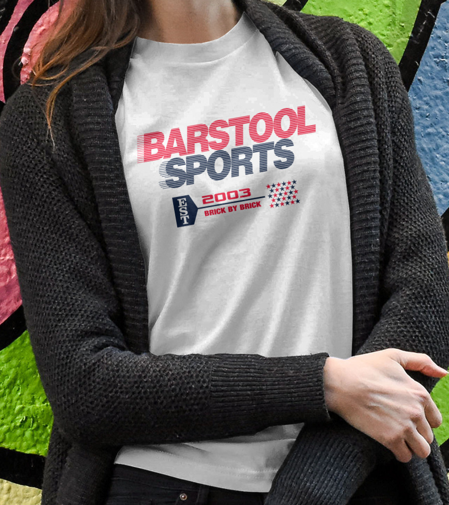 Est 2003 Brick By Brick Stars Shirt