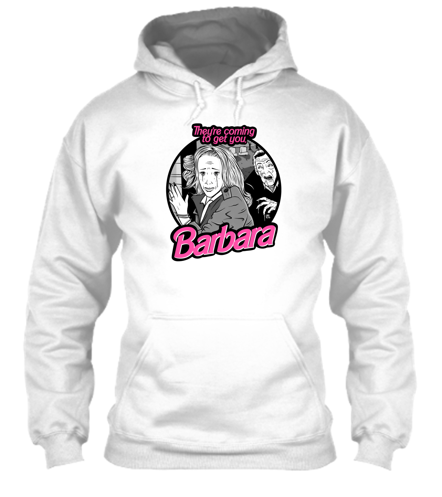 Theyre Coming To Get You Barbara Horror Scene Comic Shirt