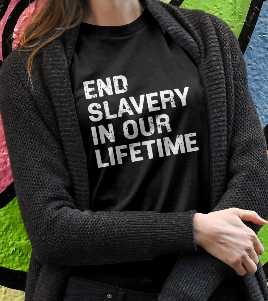 Adam Wainwright End Slavery In Our Lifetime Shirt