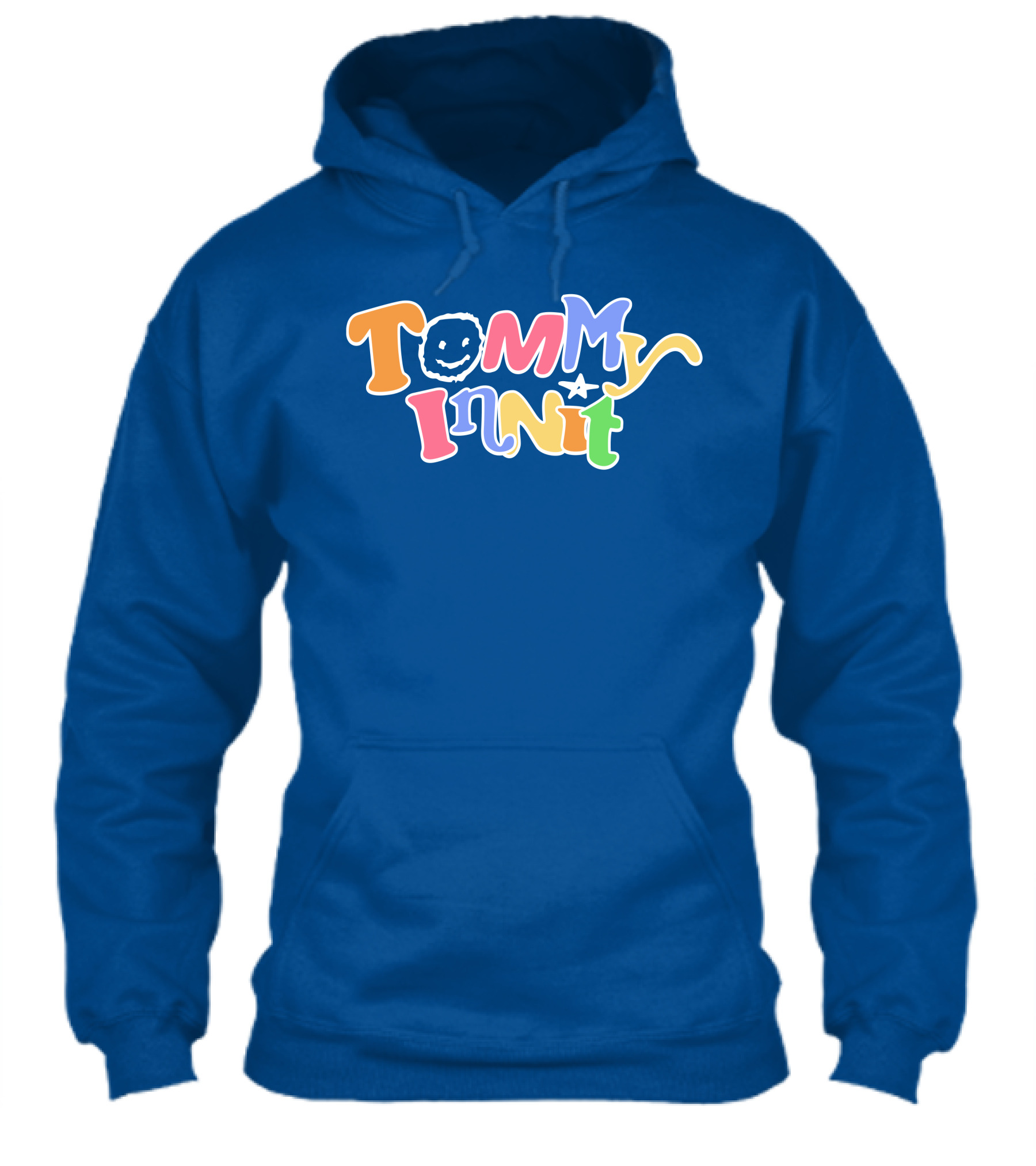 Tommyinnit Colorful Text Design With Smiley Face And Star Shirt
