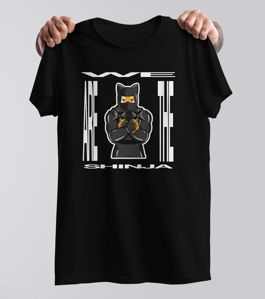 Shibnobi Cyber Ninja Inspired Merchandise Shirt