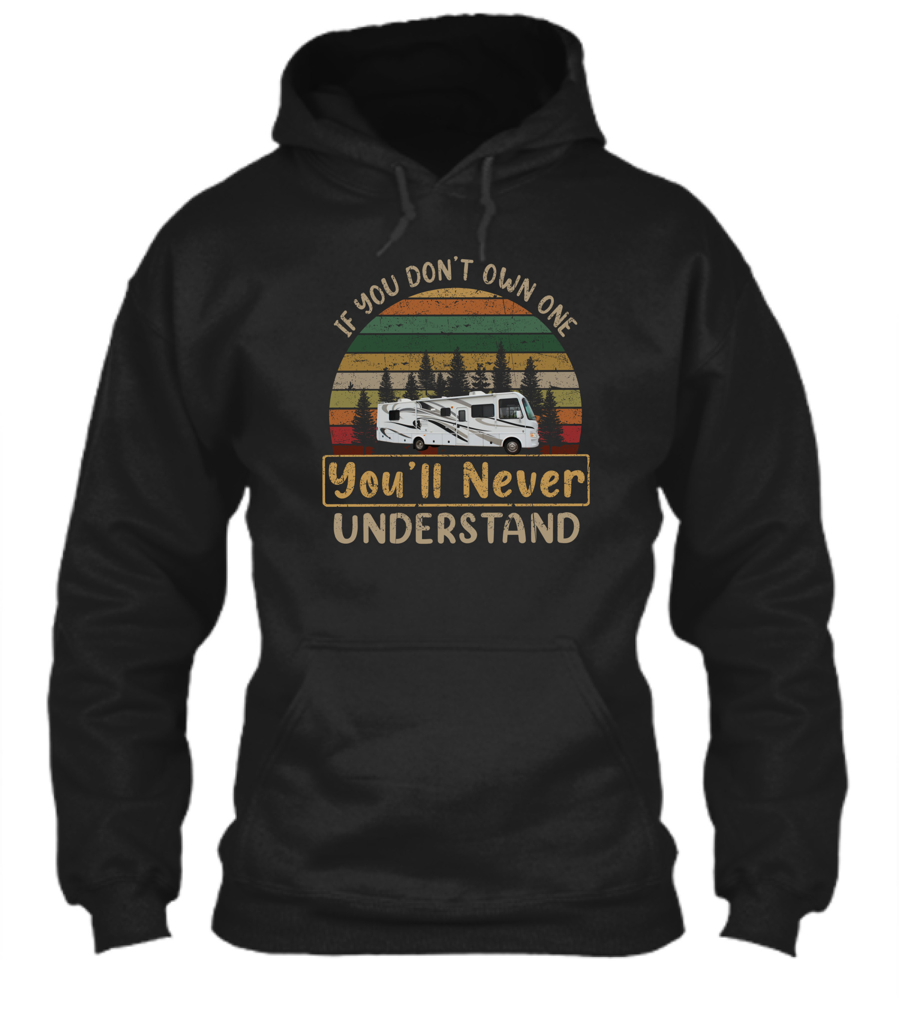 If You Dont Own One Youll Never Understand Damon Motorhome Retro Stripes Shirt