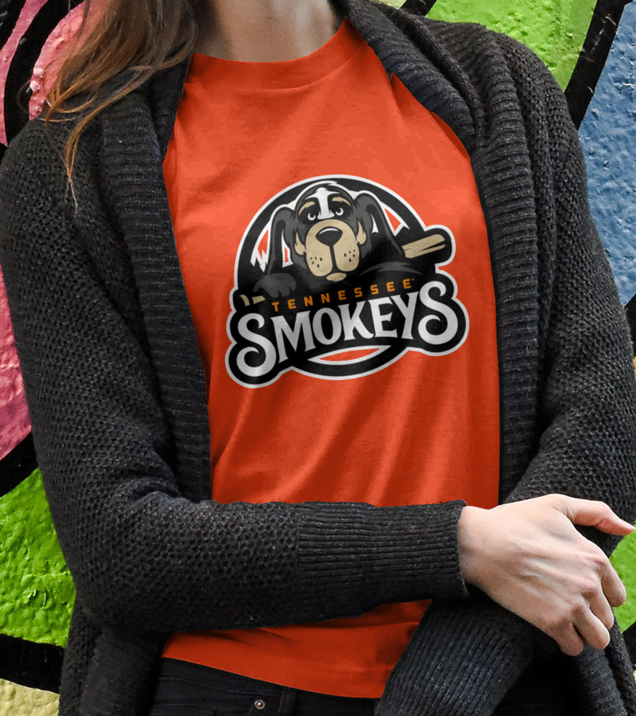 Tennessee Smokeys Baseball Team Mascot Shirt