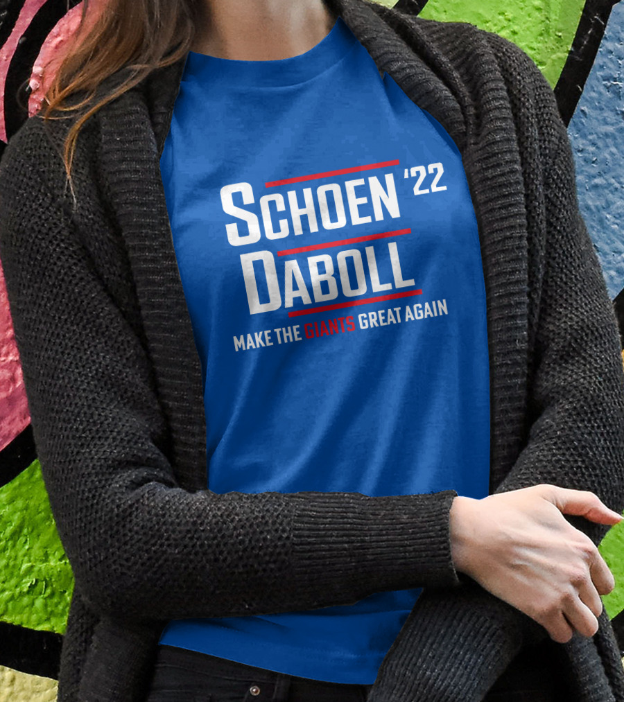 Schoen 22 Daboll Make The Giants Great Again Shirt
