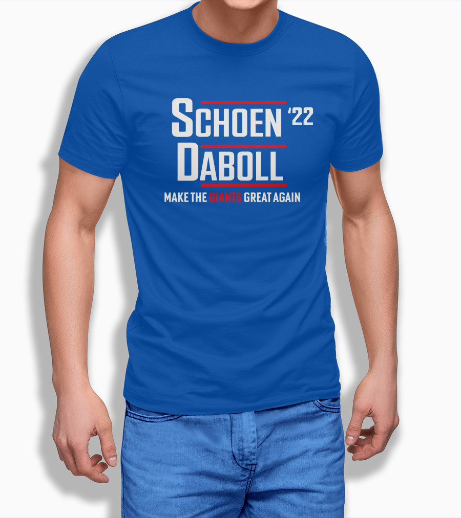 Schoen 22 Daboll Make The Giants Great Again Shirt