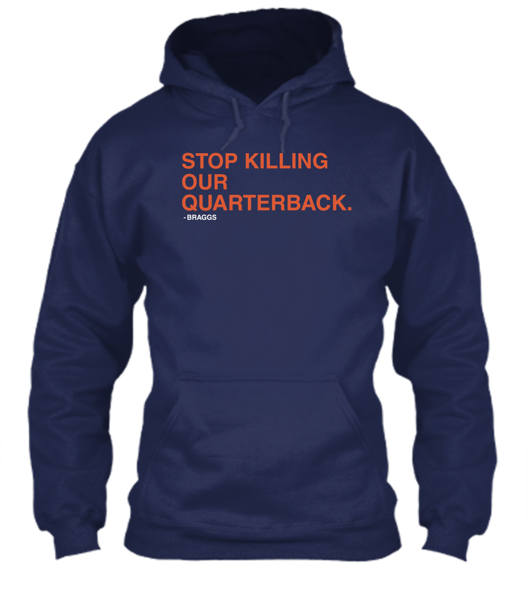 Stop Killing Our Quarterback Braggs Shirt