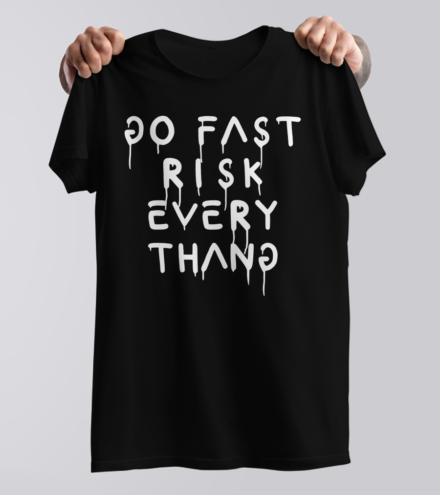 Ken Block Merch Just Dont Die Drip Text Shirt