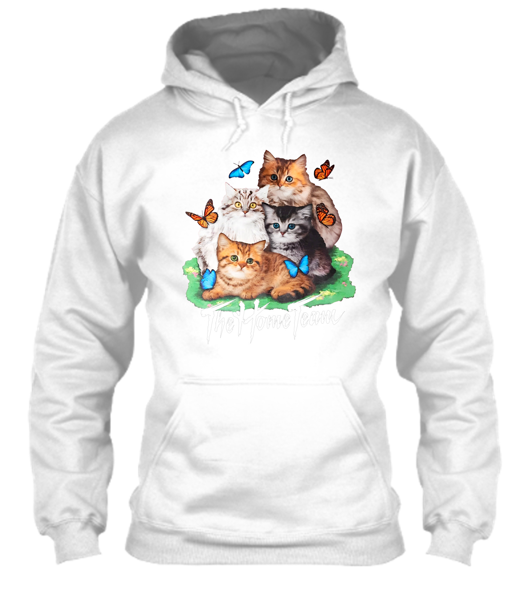 Kittens The Home Team Butterflies Shirt