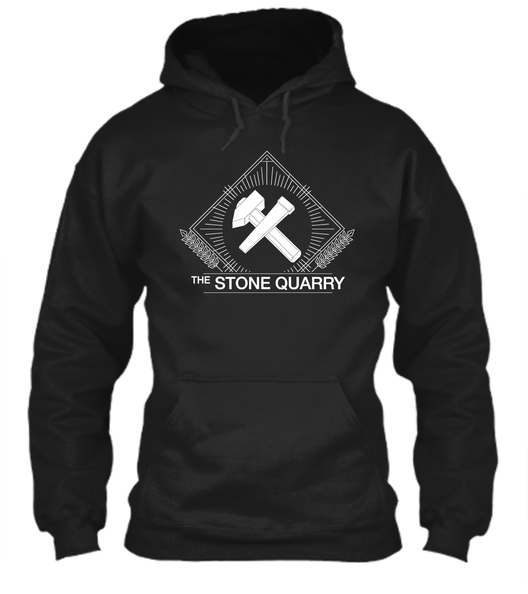 The Stone Quarry Hammer And Chisel Emblem In Geometric Frame Shirt