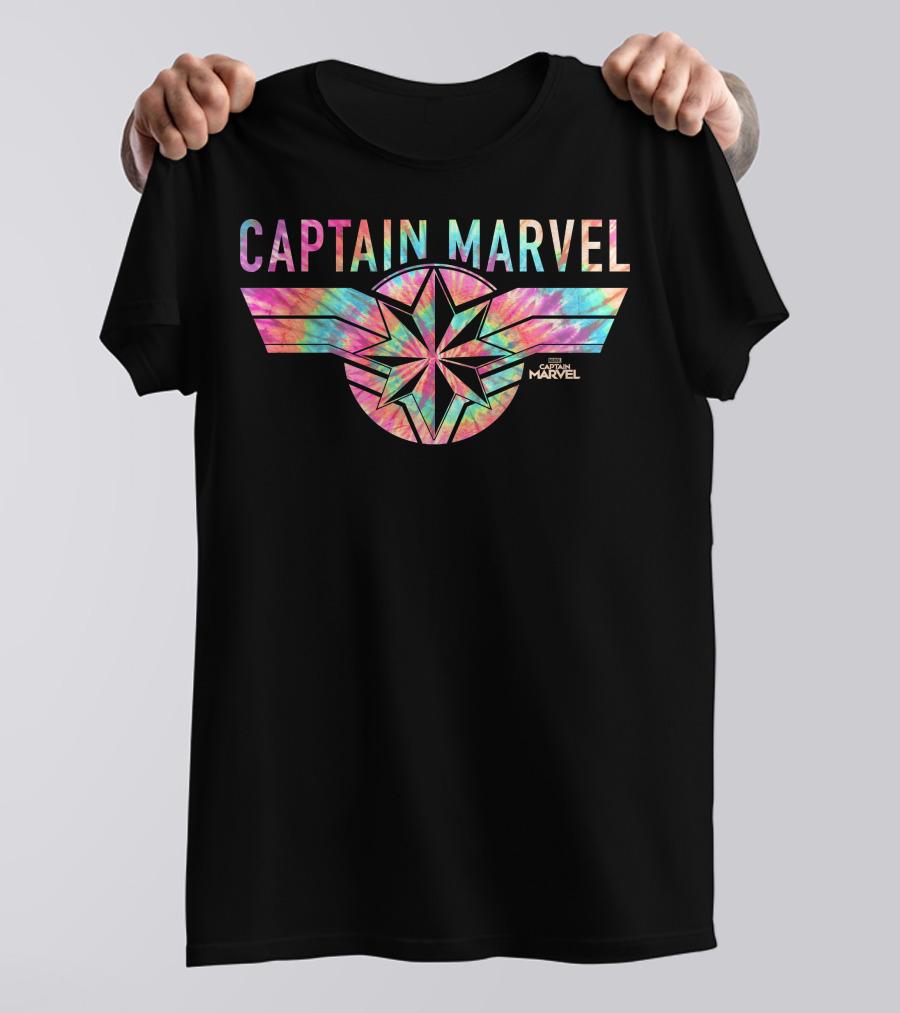 Captain Marvel Goose Cosmic Neon Shirt