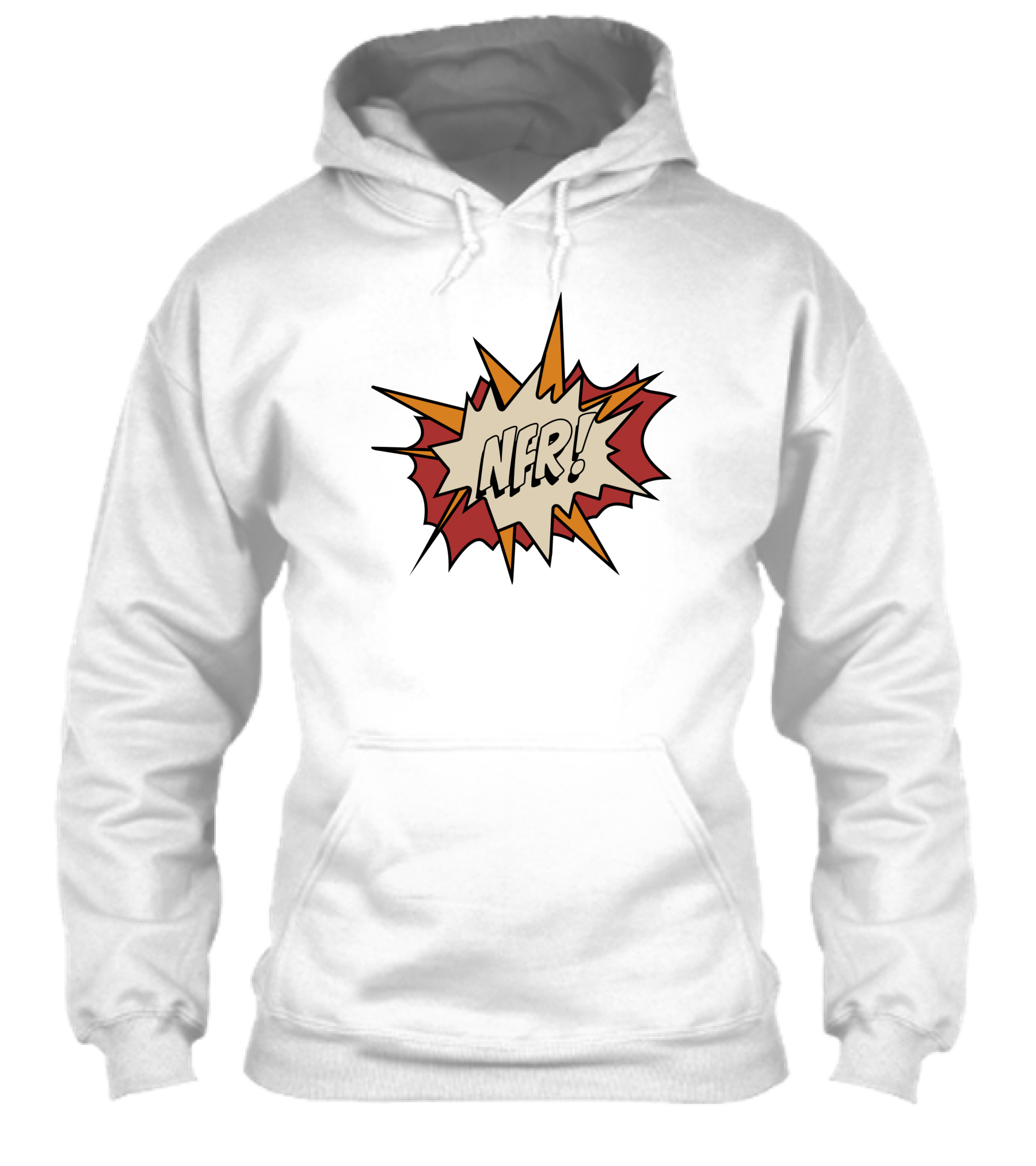 Nfr Comic Book Style Explosive Burst Shirt