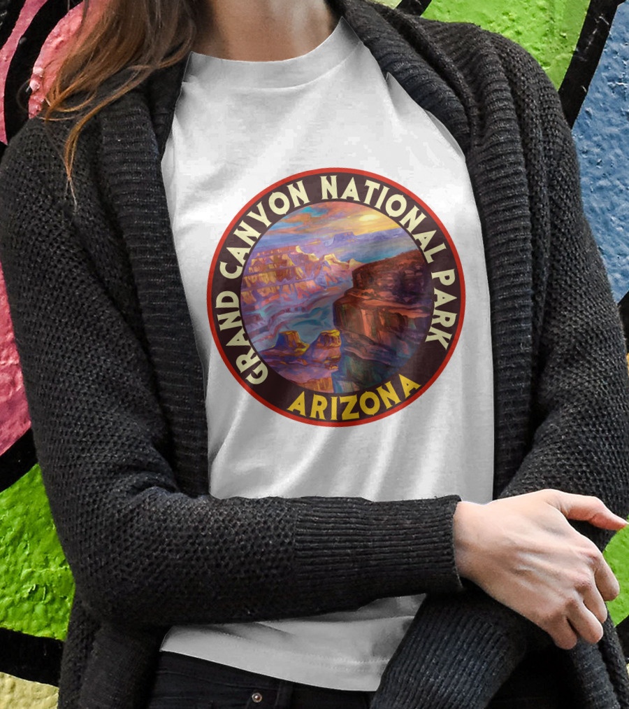 Grand Canyon National Park Arizona Vintage 80S Scenic Landscape Shirt