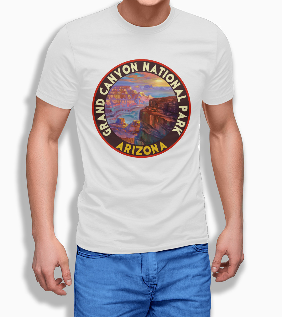 Grand Canyon National Park Arizona Vintage 80S Scenic Landscape Shirt
