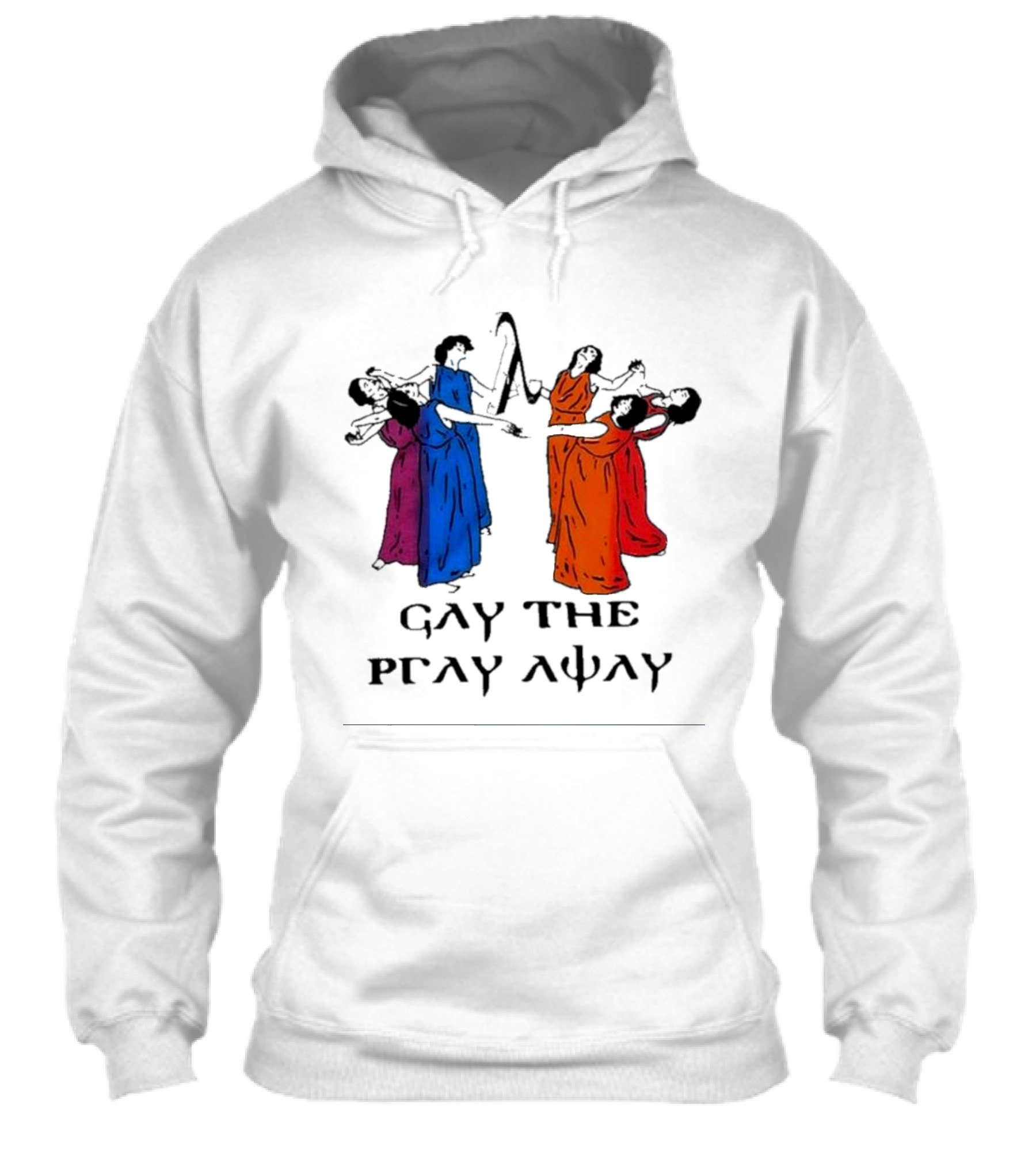 Gay The Pray Away Rainbow Dancers Shirt