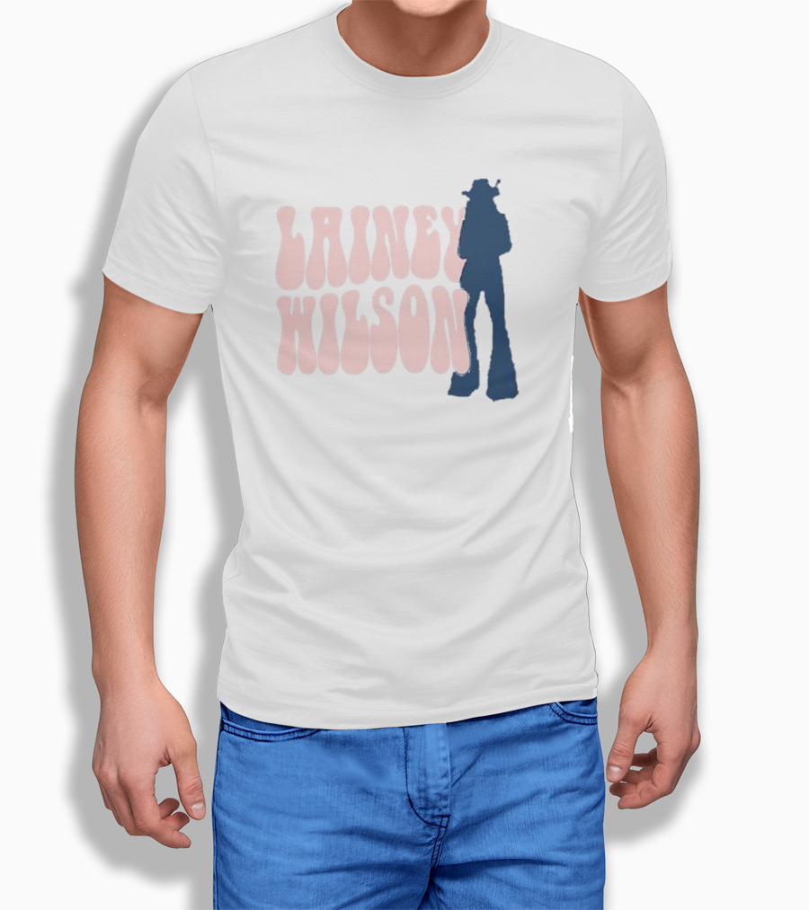 Lainey Wilson Silhouette Album Style Retro Font Shirt