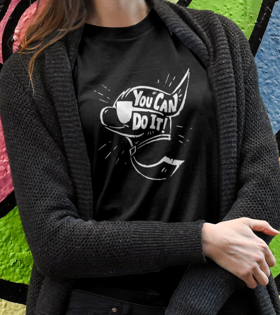 You Can Do It A Dragons Power Darkwing Duck Silhouette Inspiration Shirt
