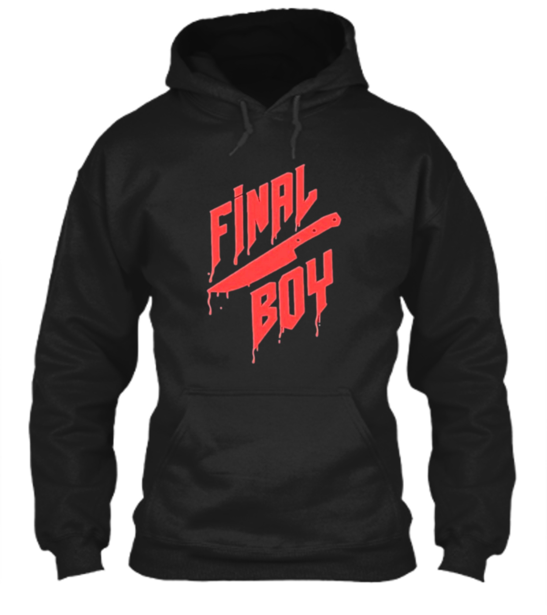 Vasari Final Boy Horror Knife Text Shirt