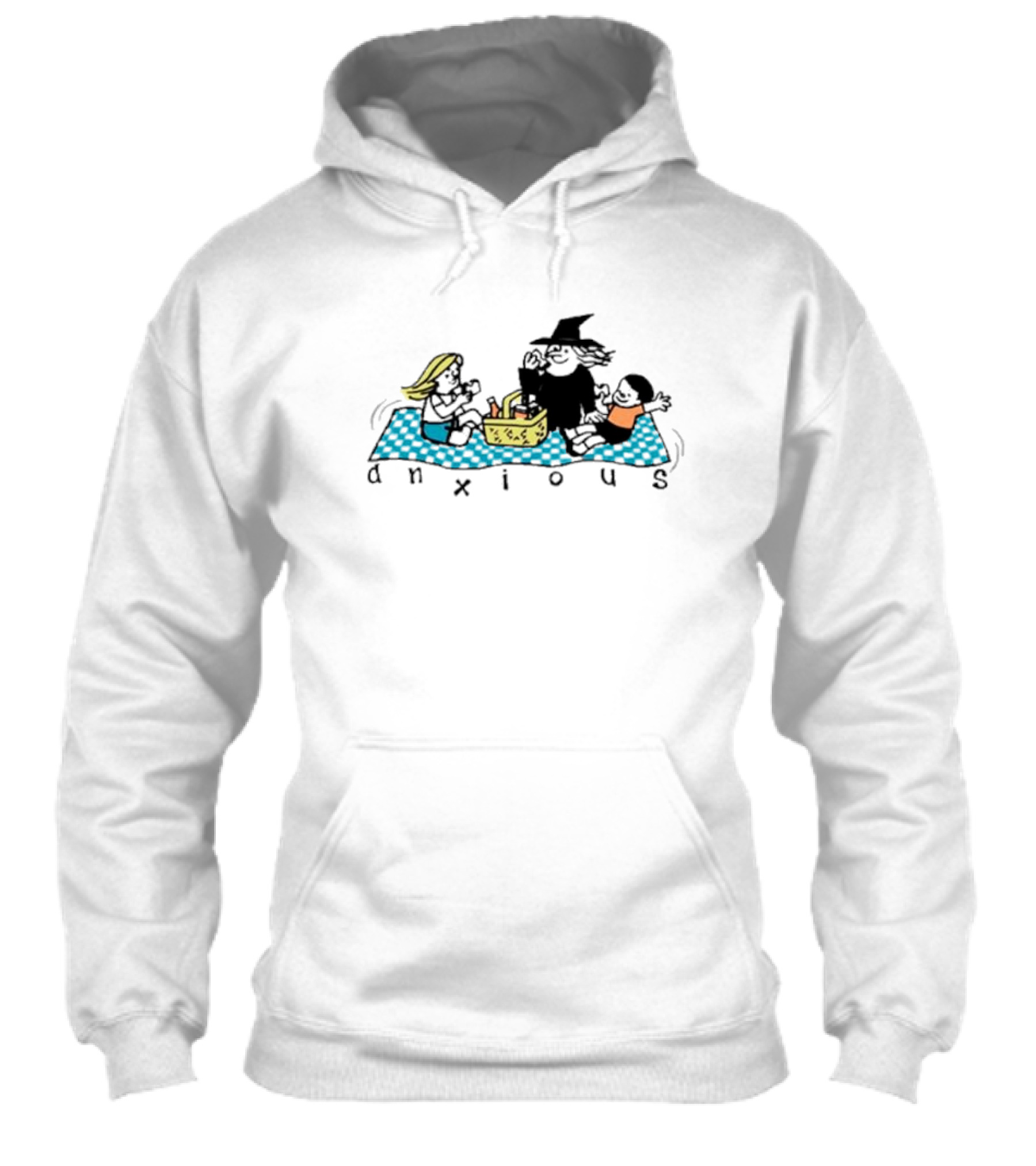 Anxious Witch Picnic With Friends On A Blanket Shirt