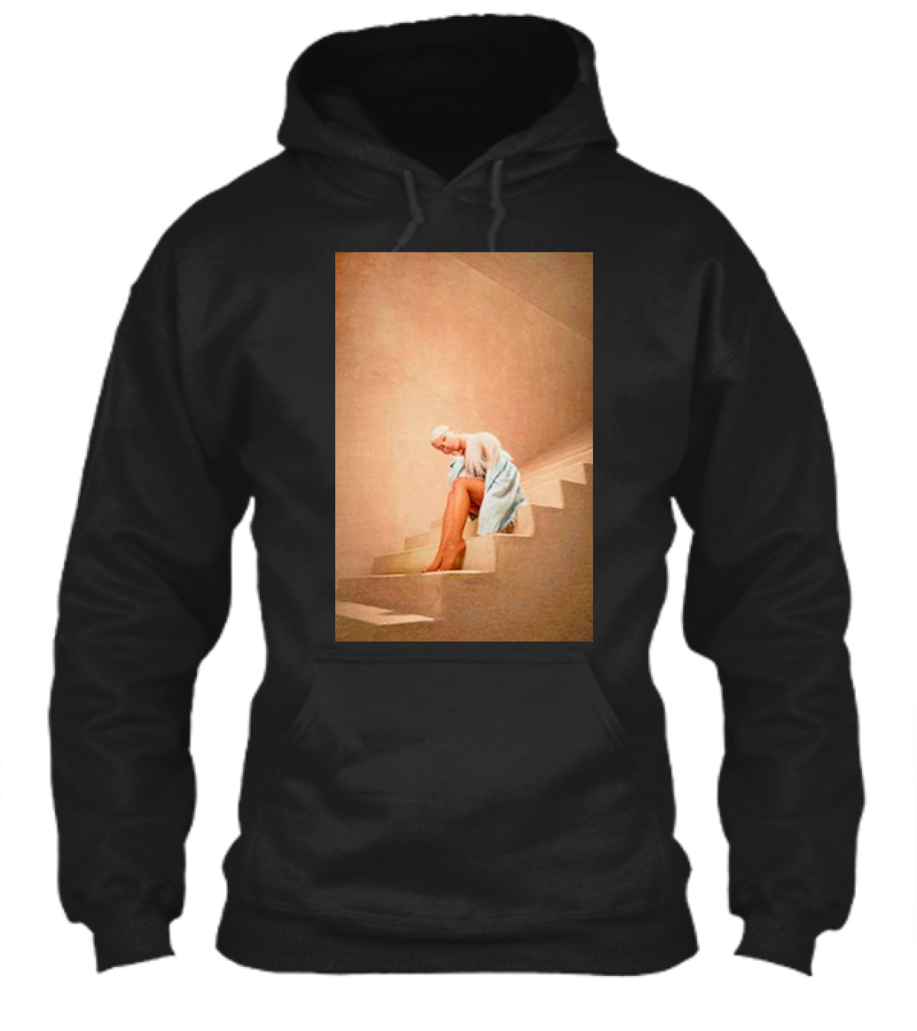 Ariana Grande Staircase Poster Style Sitting On Steps Shirt