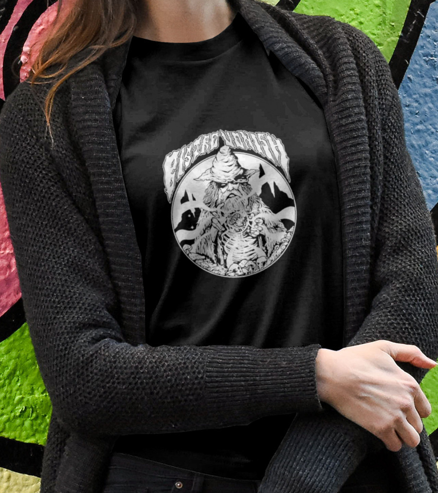 Blasted Vonish Wizard Skull Shirt