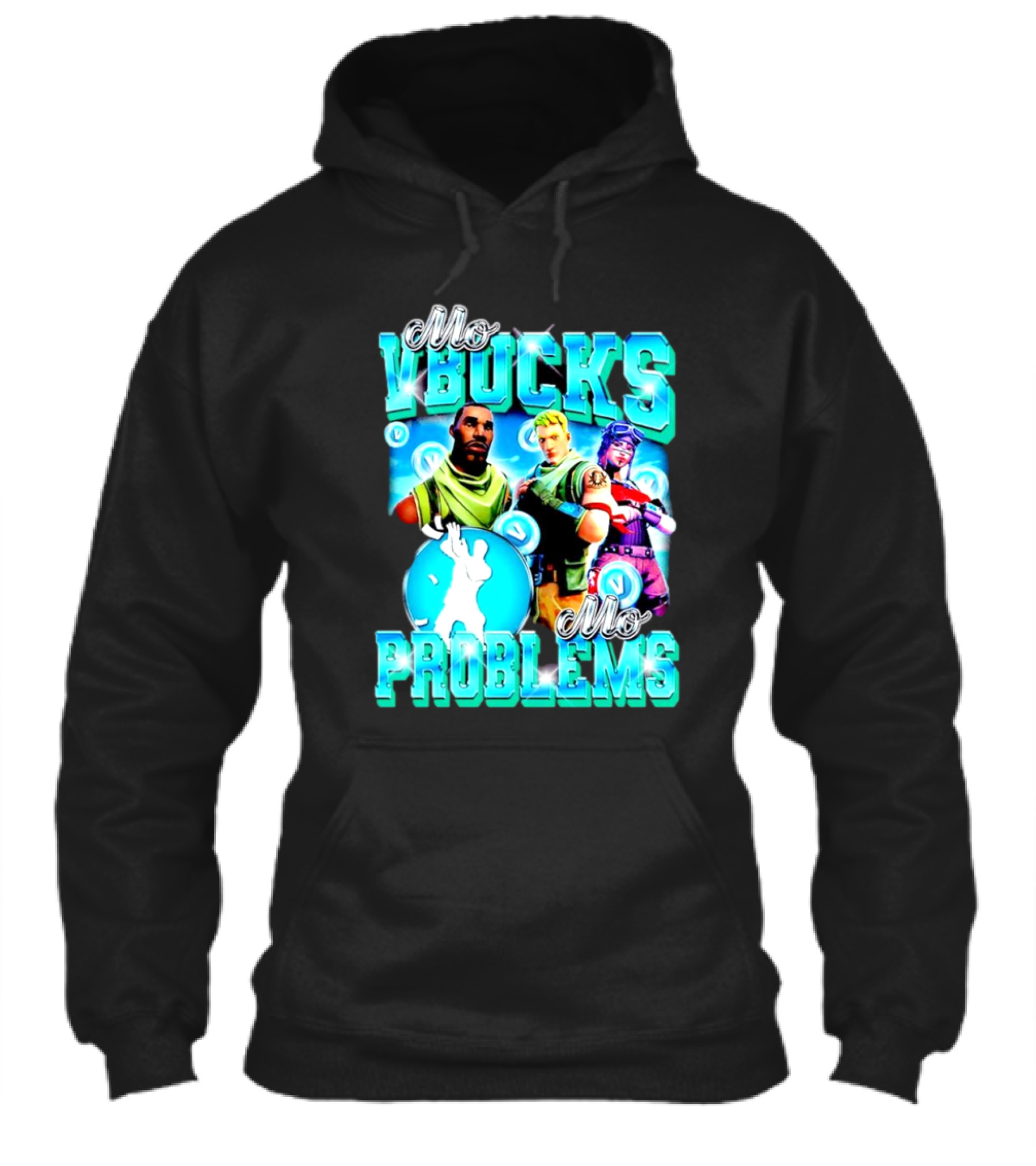 Mo Vbucks Mo Problems Fortnite Characters And Dancing Shirt