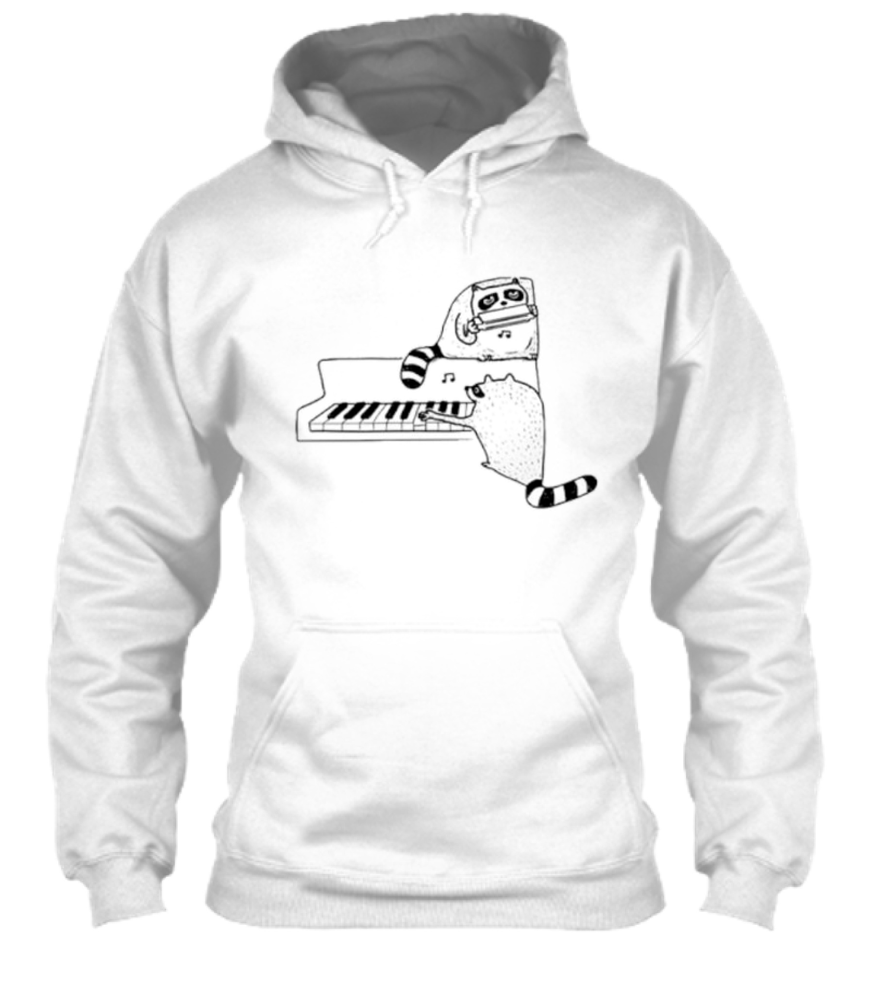 New York Nocturnal Musicians With Raccoons Playing Piano Shirt