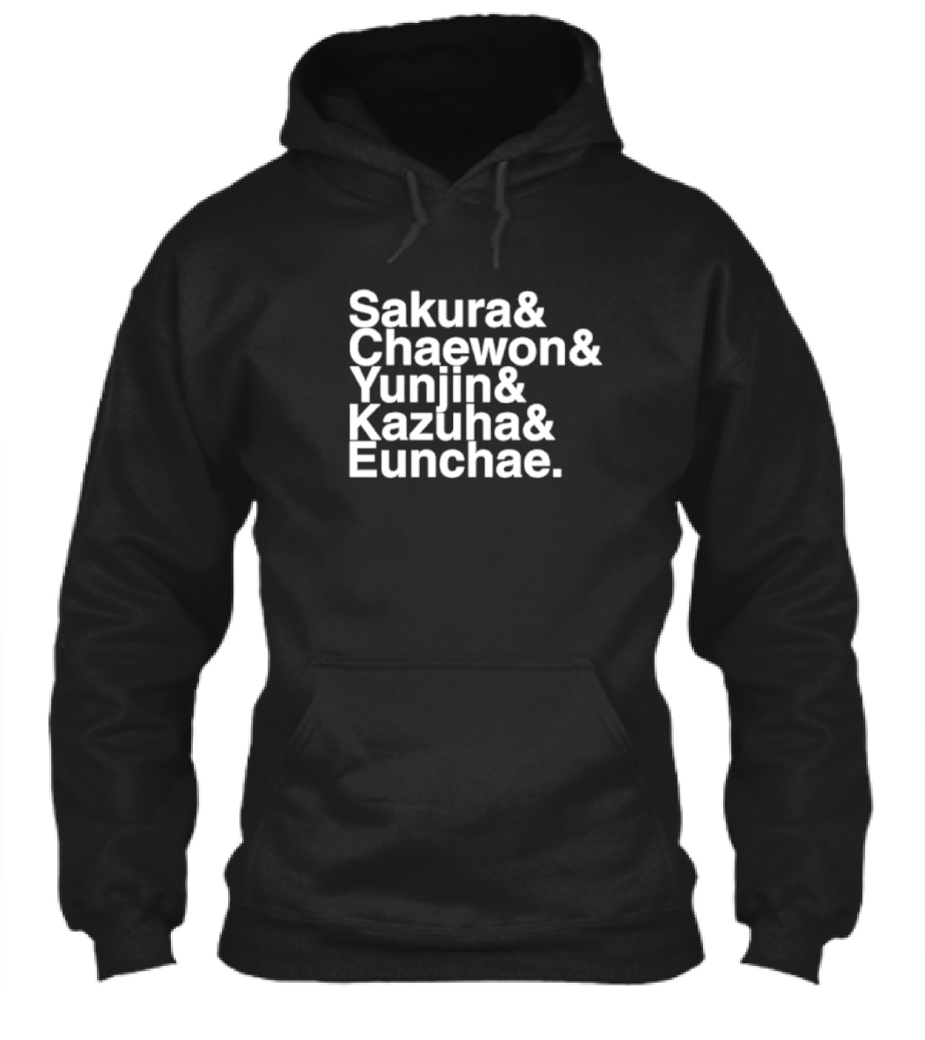 Sakura Chaewon Yunjin Kazuha Eunchae Names List Shirt