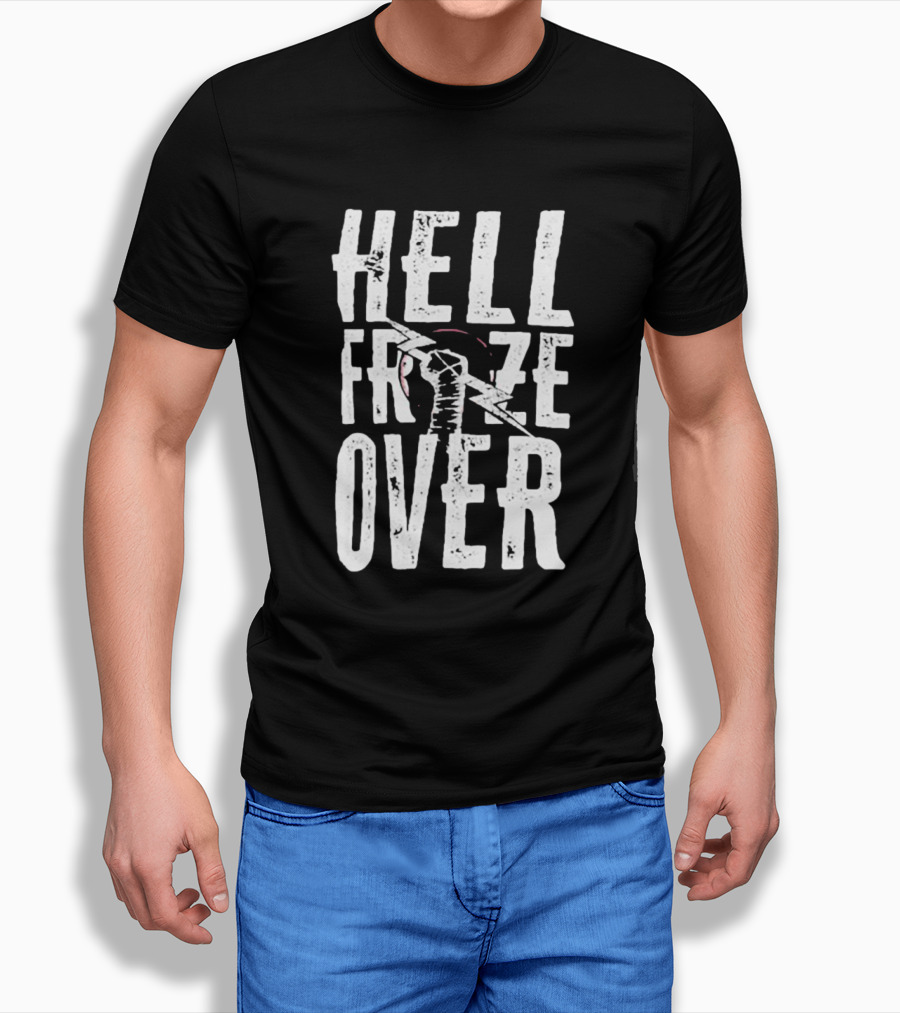 Cm Punk Hell Froze Over Fist Shirt