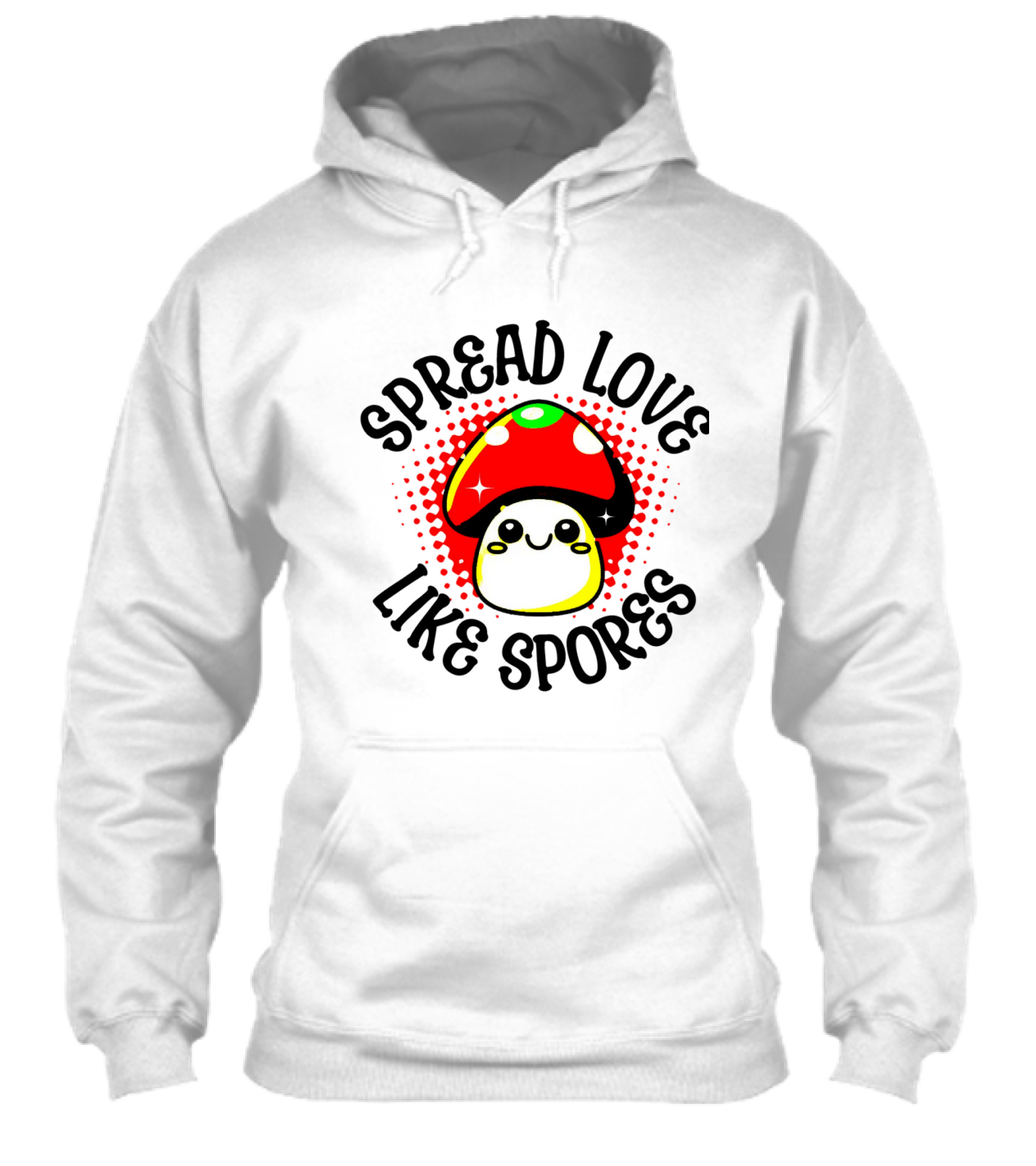 Spread Love Like Spores Mushroom Ai Shirt