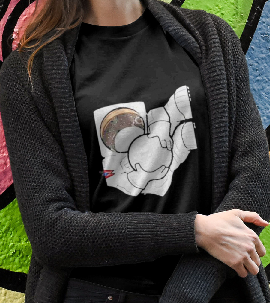 Strange Planet Ohio Moonwalker Cosmic Astronaut Holding Celestial Sphere Shirt