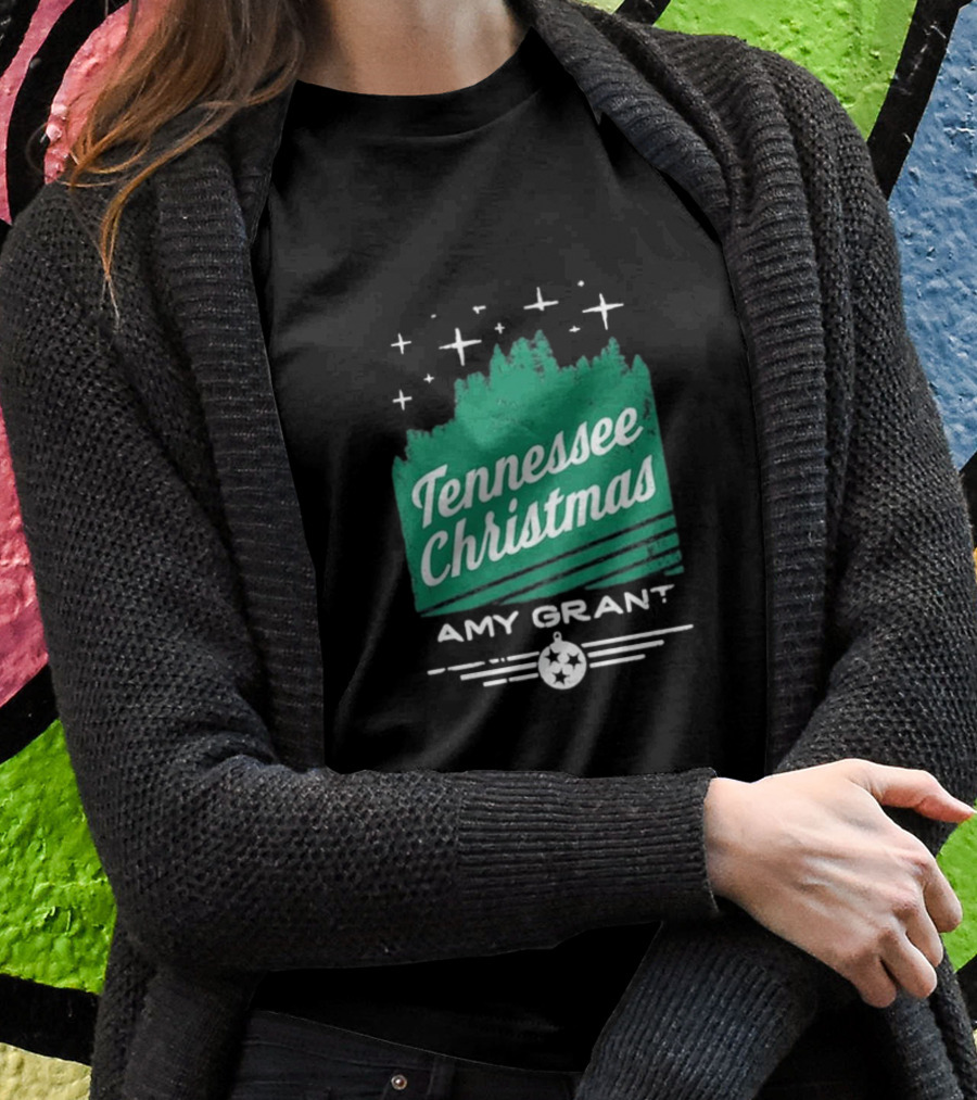 Tennessee Christmas Amy Grant Stars Trees Shirt
