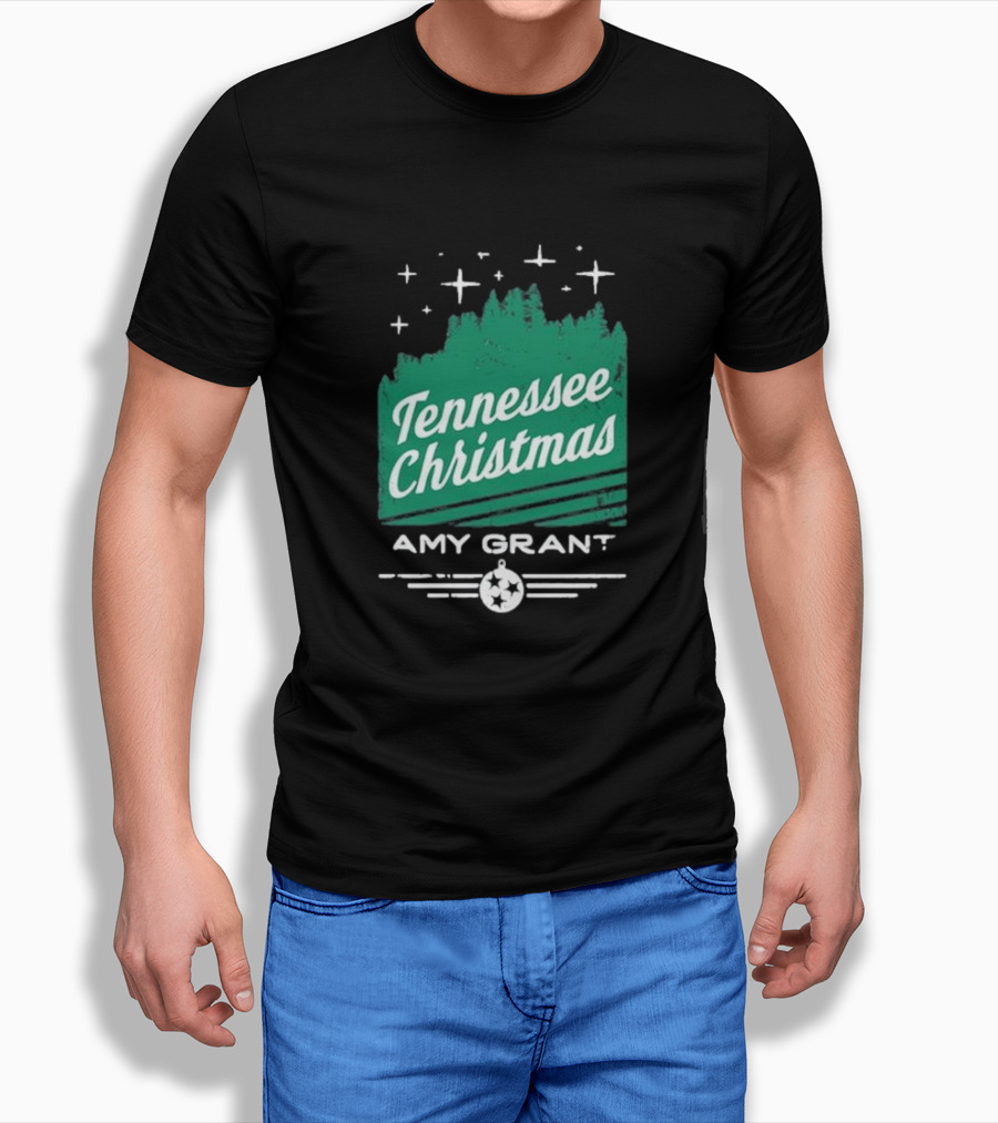 Tennessee Christmas Amy Grant Stars Trees Shirt