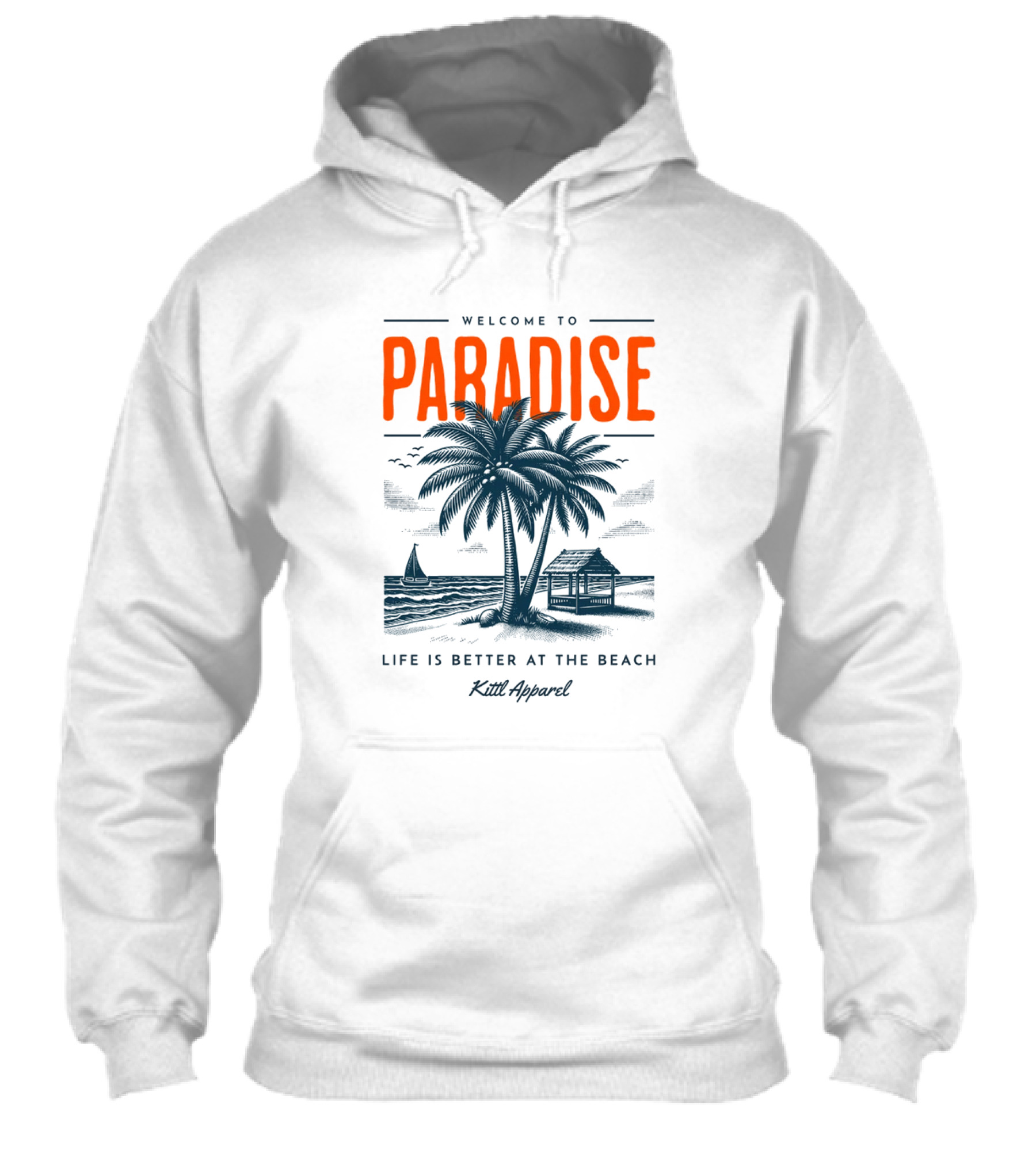 Welcome To Paradise Life Is Better At The Beach Kult Shirt