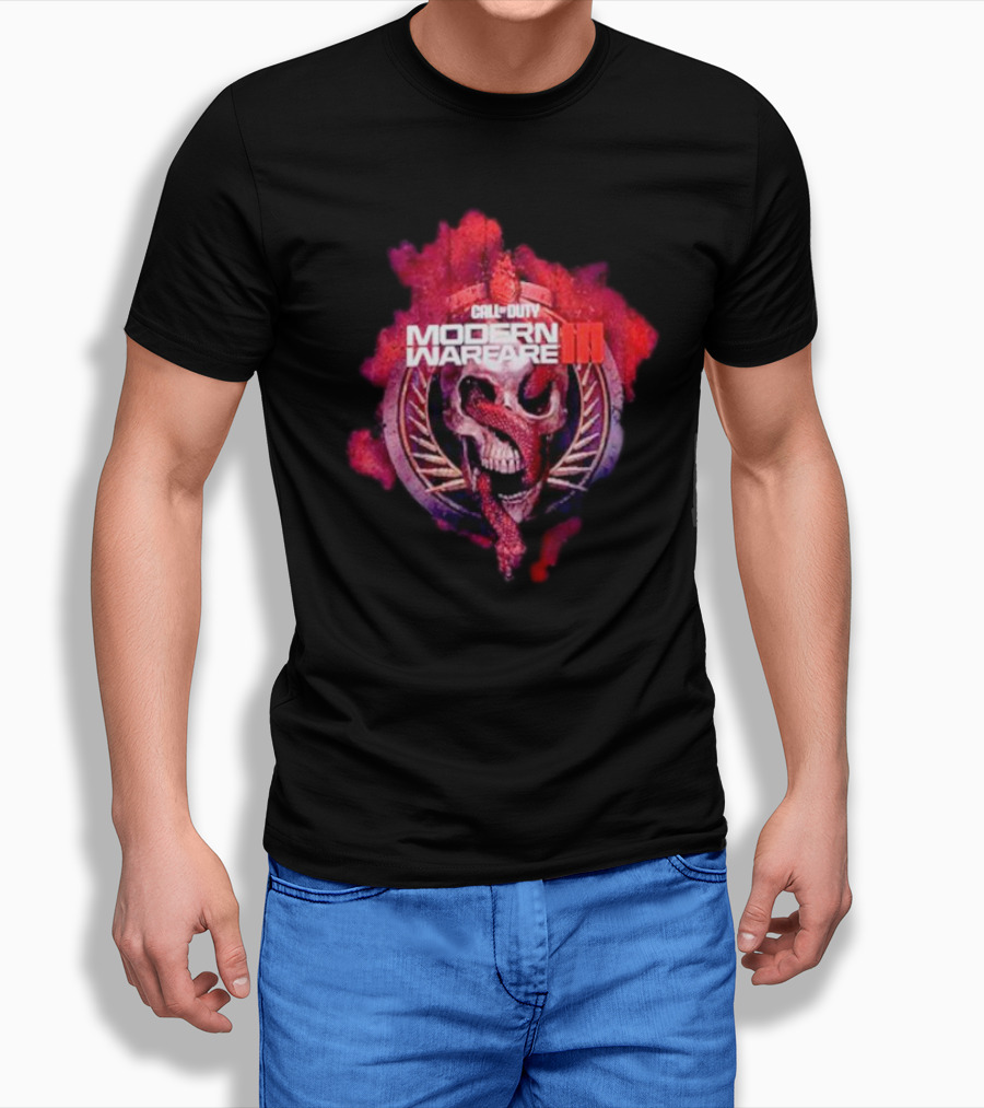 Call Of Duty Modern Warfare Iii Skull And Snake Emblem Shirt