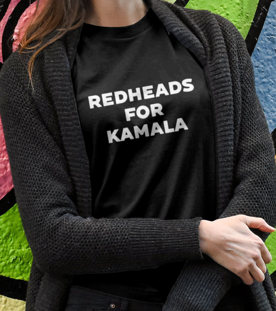Redheads Supporting Kamala Harris Campaign Initiative Shirt