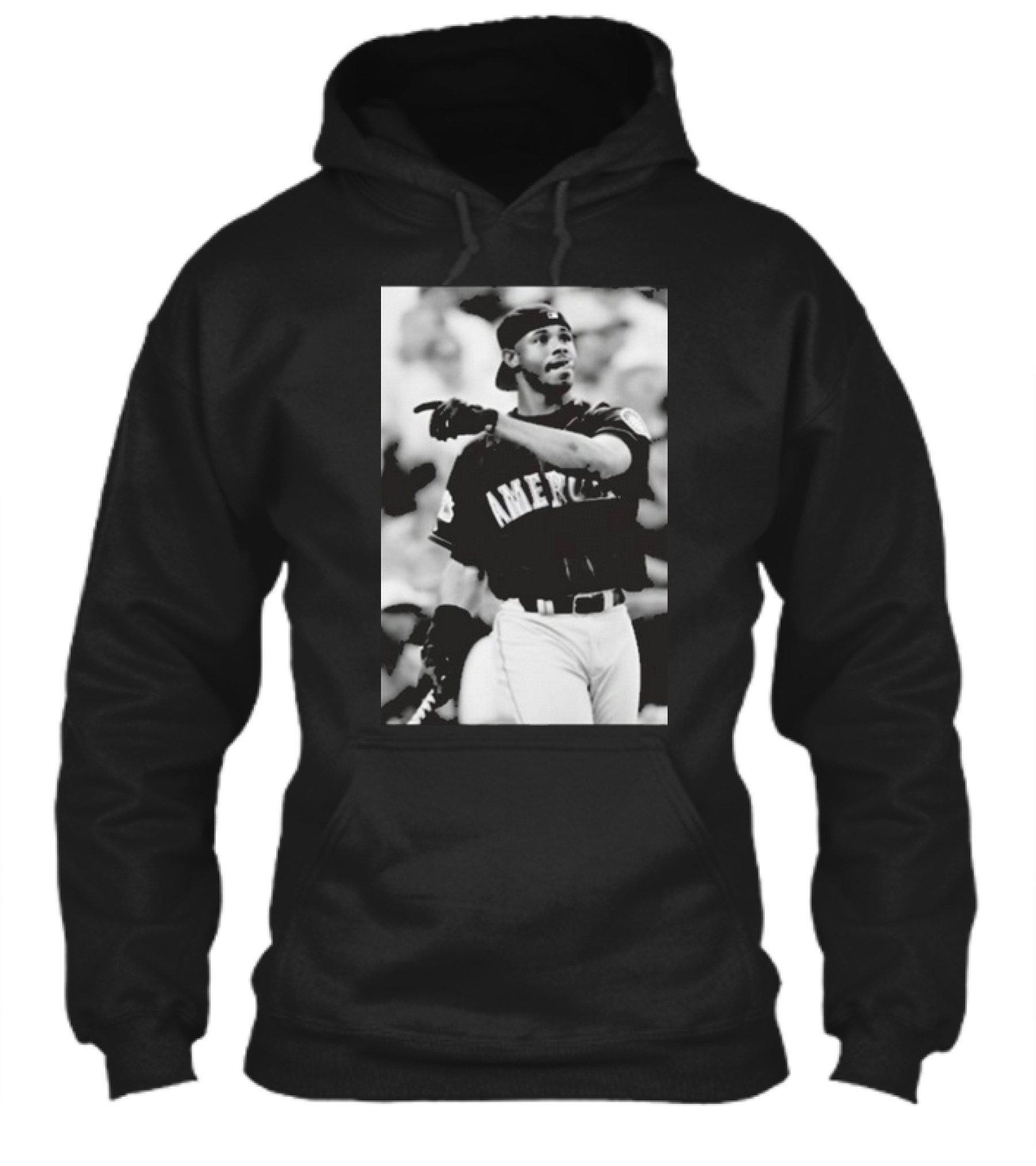 Mina Kimes Wearing Ken Griffey Jr Baseball America Jersey Shirt