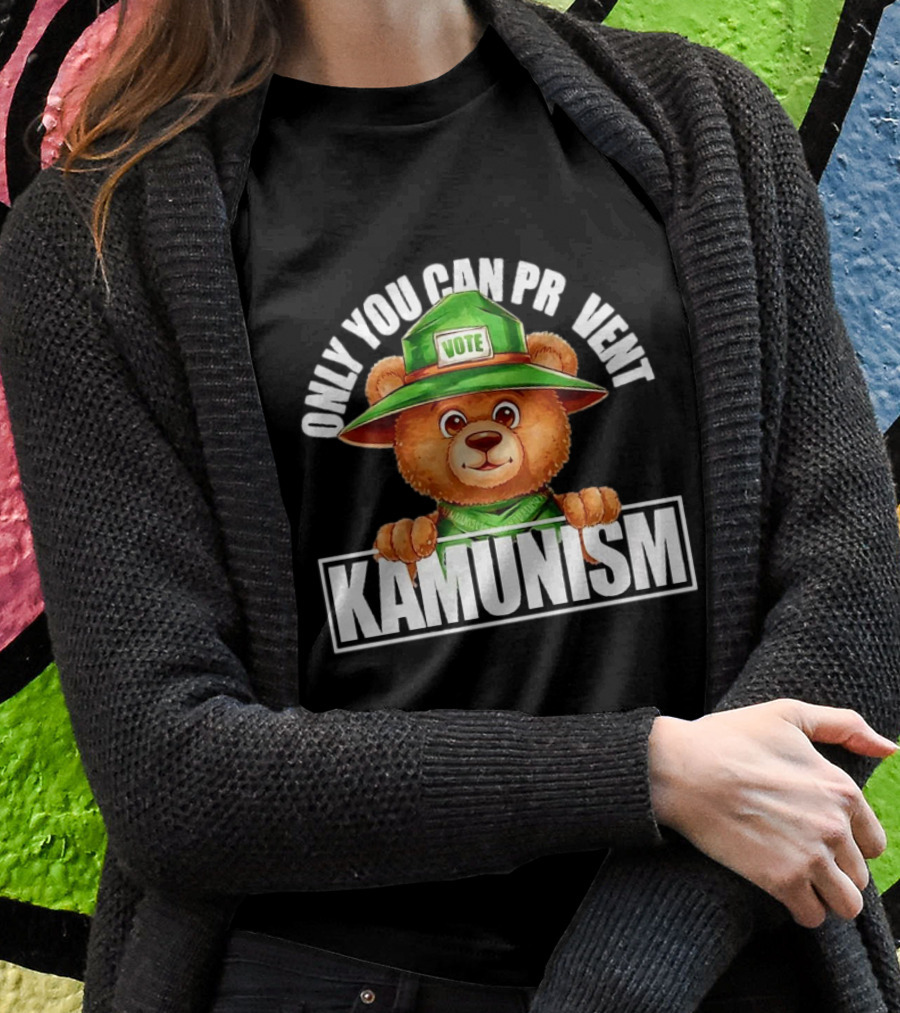 Bear Vote Only You Can Prevent Kamunism Shirt
