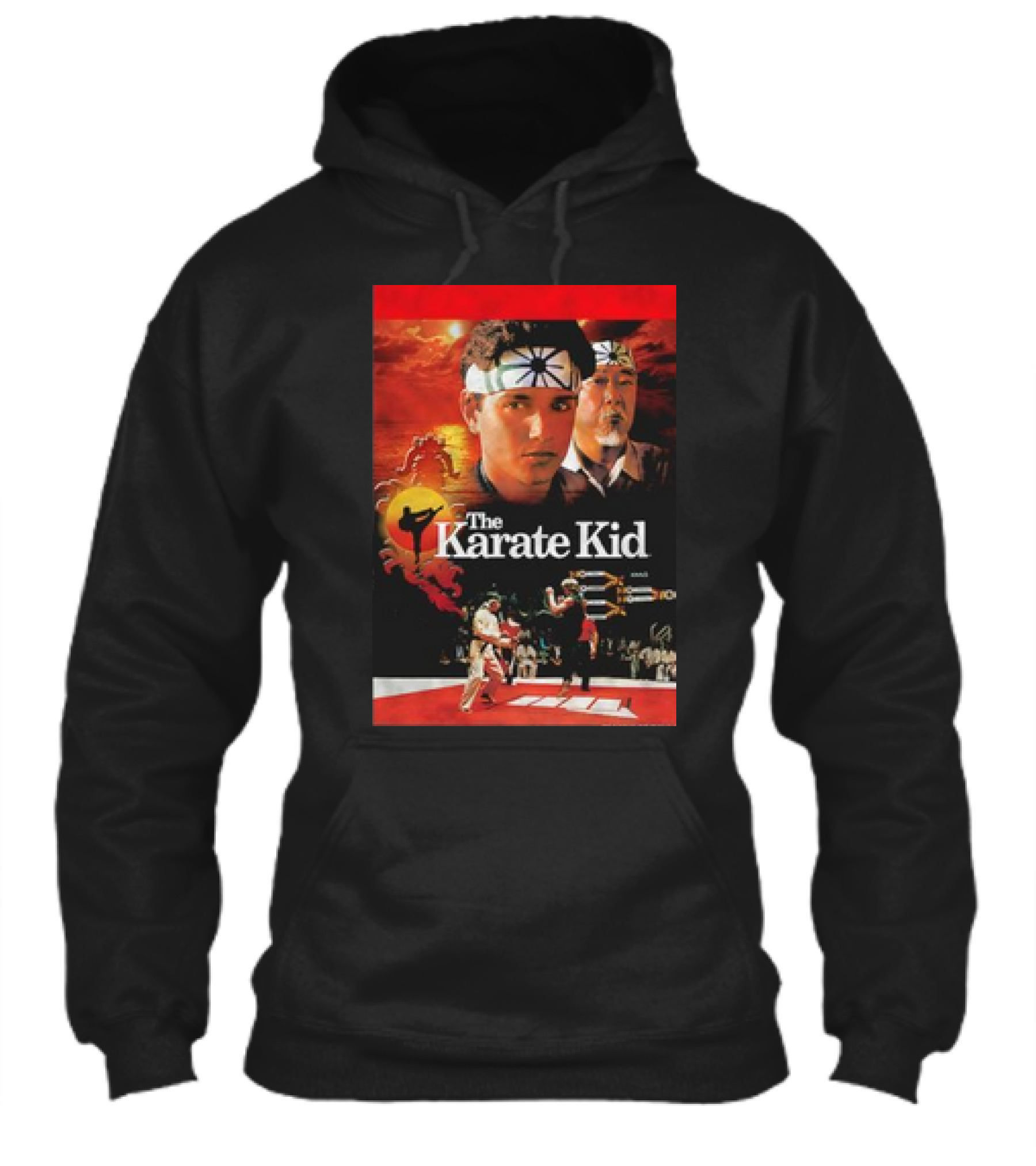 The Karate Kid Vintage Movie Poster Martial Arts Tournament Scene Shirt