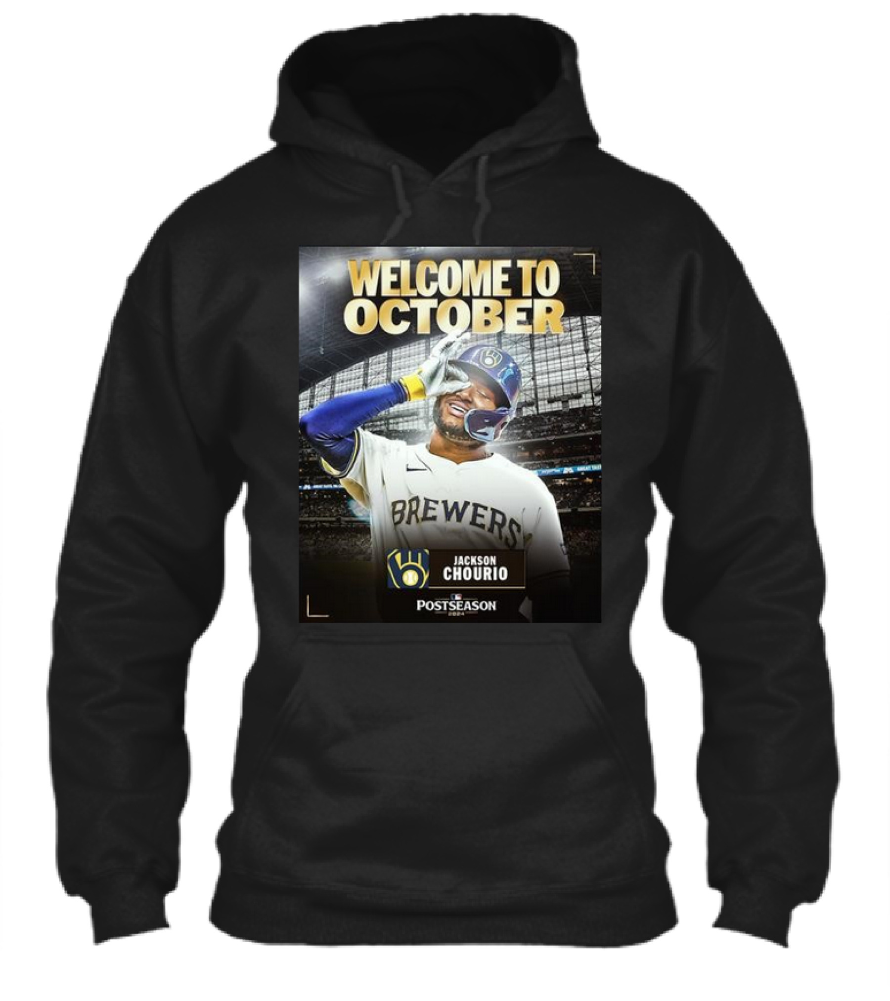 Welcome To October Jackson Chourio Brewers Postseason Shirt