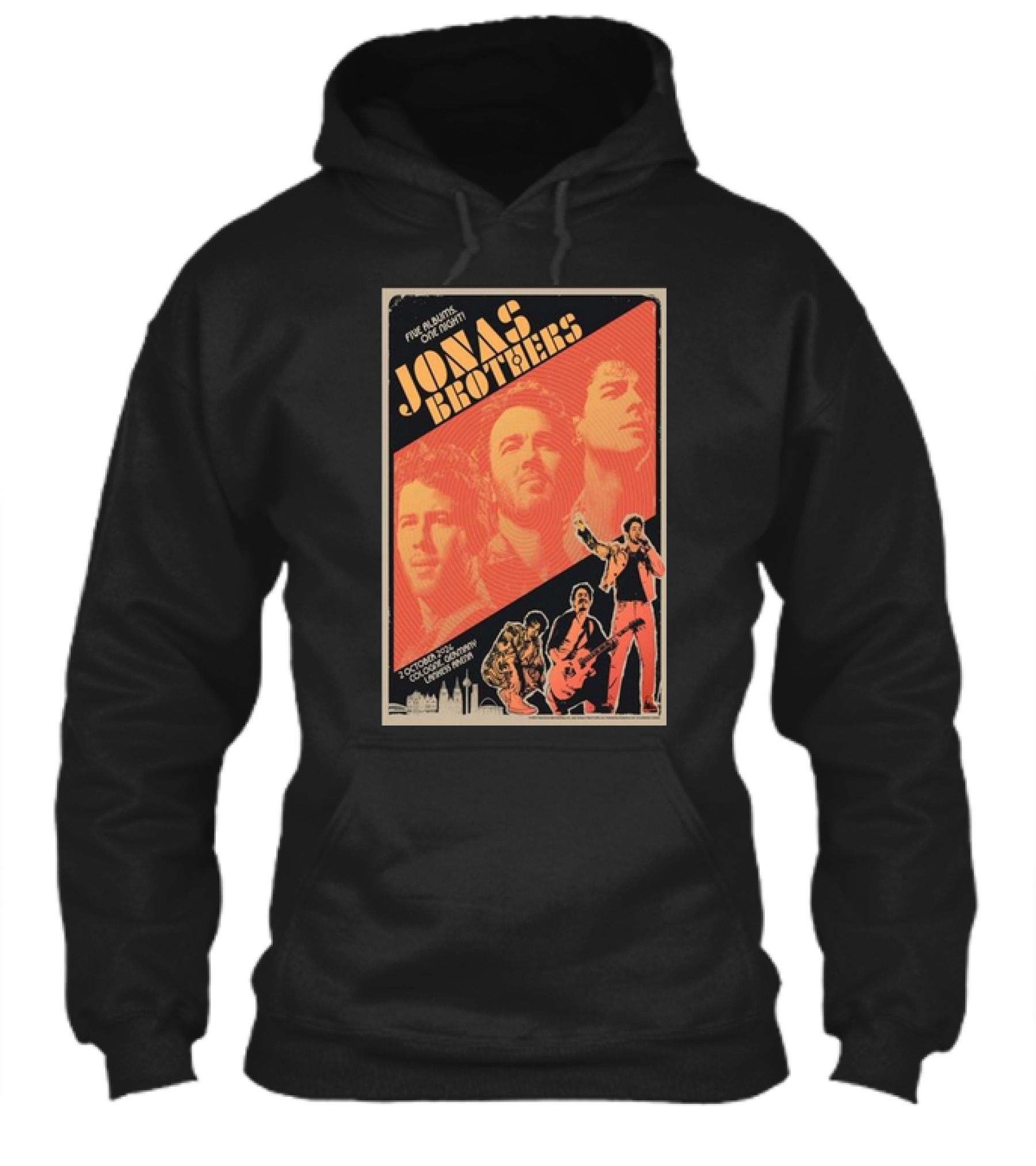 Jonas Brothers Five Albums One Night October 2 2024 Lanxess Arena Cologne Germany Shirt