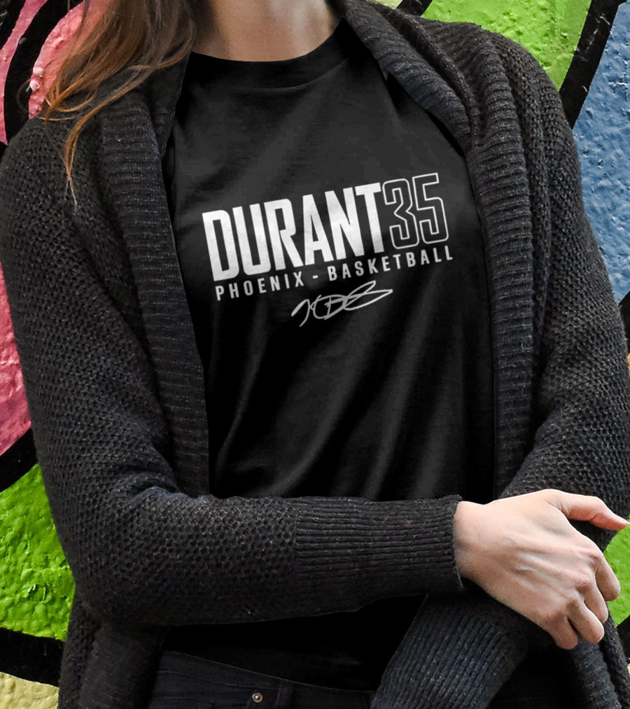 Kevin Durant 35 Phoenix Basketball Kd Signature Shirt